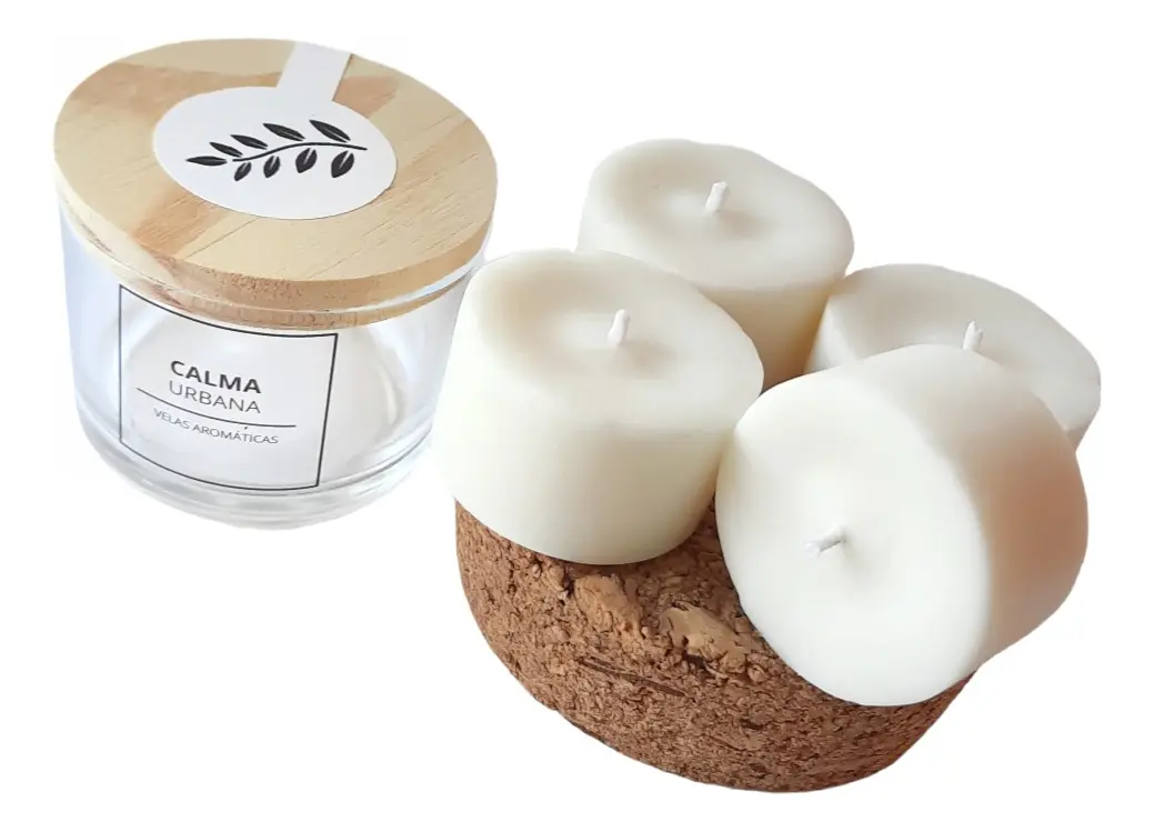 Vela Aromática de Soya Lavanda y Romero 200g